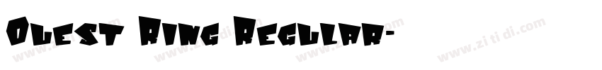Quest Ring Regular字体转换
